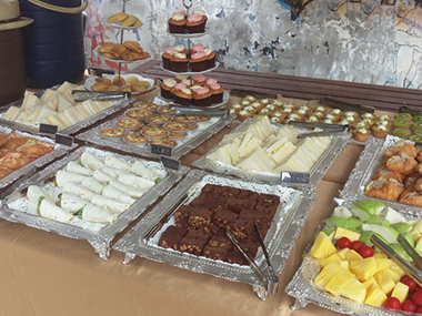 畢業展茶會點心-師大美術系國畫組