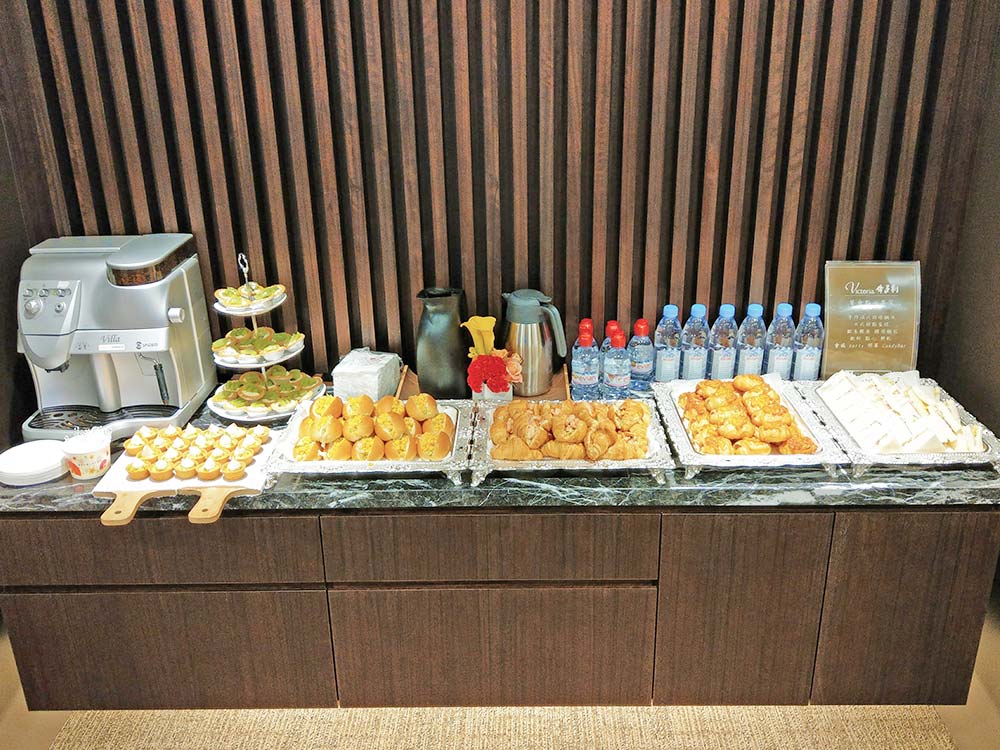 開幕點心準備於富邦銀行