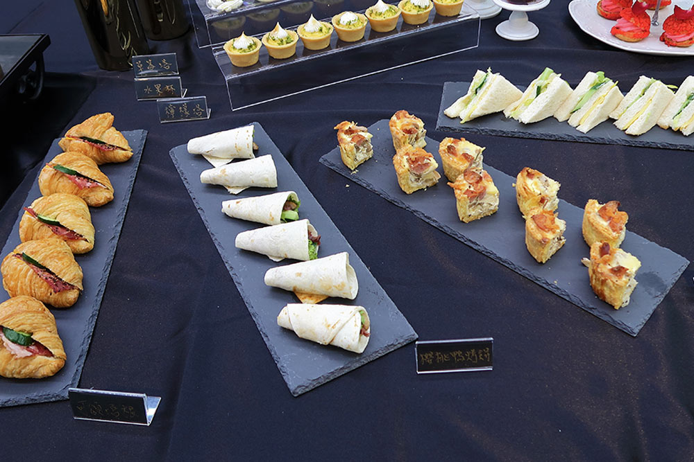 圓曜國際法律事務所準備的開幕點心