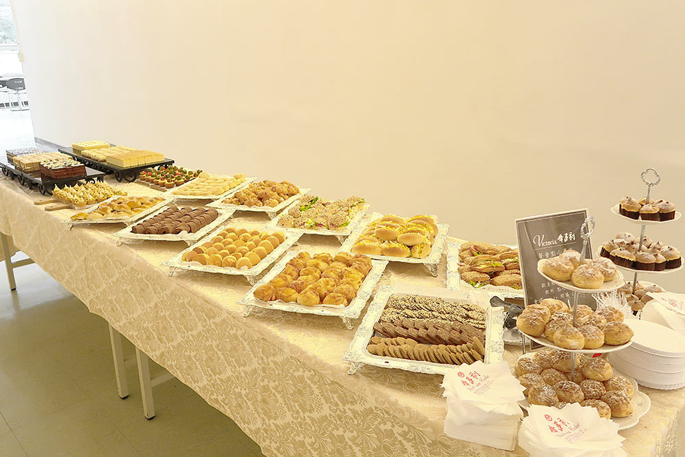 茶會點心準備給台灣人工智慧年會後享用