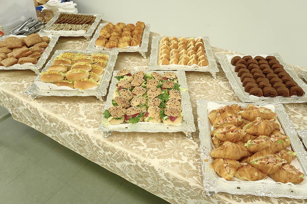 台灣人工智慧年會後享用的茶會點心