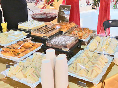 四號倉庫聯合畢業展宴會點心-中華科技大學