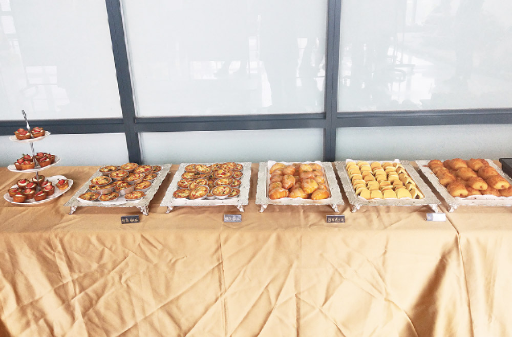 台藝大學術交流會茶會點心