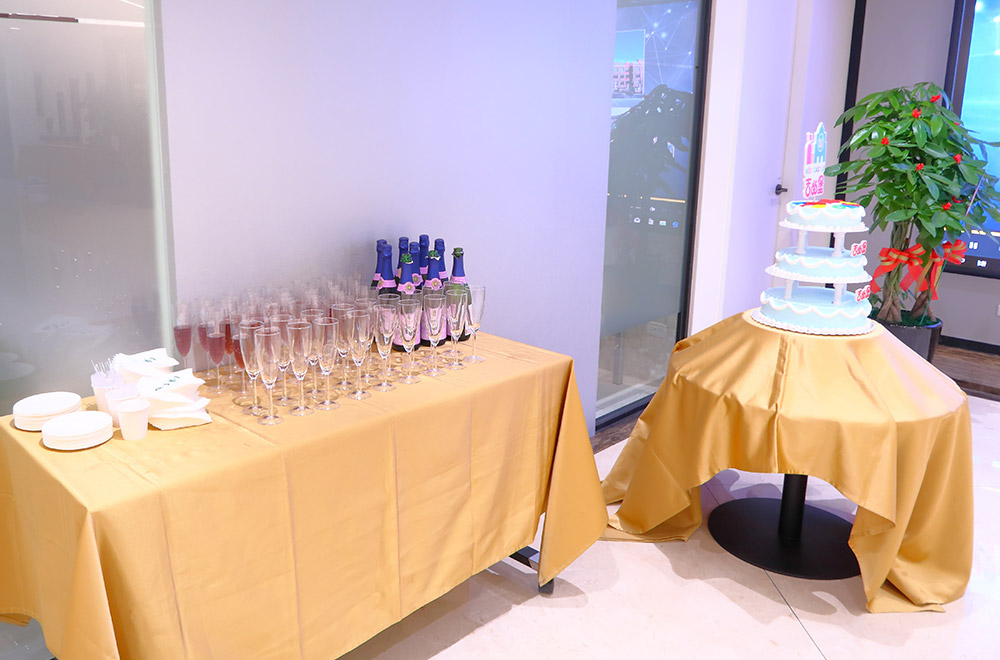 吉的堡總部開幕點心