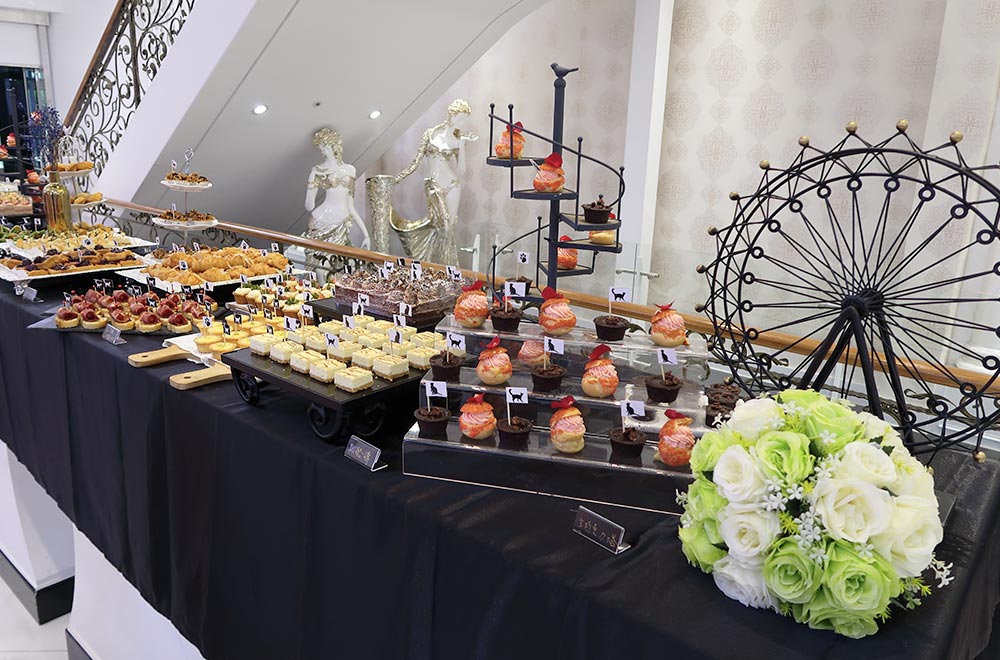 星靚點花園飯店國標舞晚宴之宴會點心