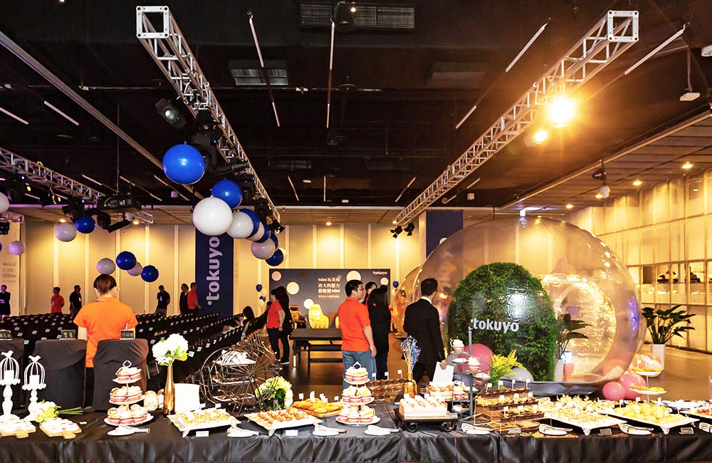 Tokuyo玩美椅 Plus 新品發表會宴會點心