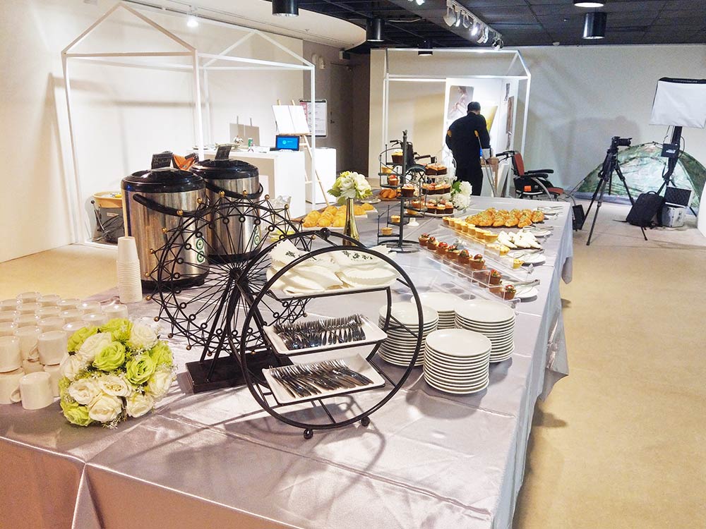 2018新北市共融藝術節藝術作品展茶會點心