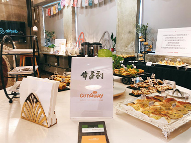 airbnb記者會 偉多利&卡個位 聯名餐會