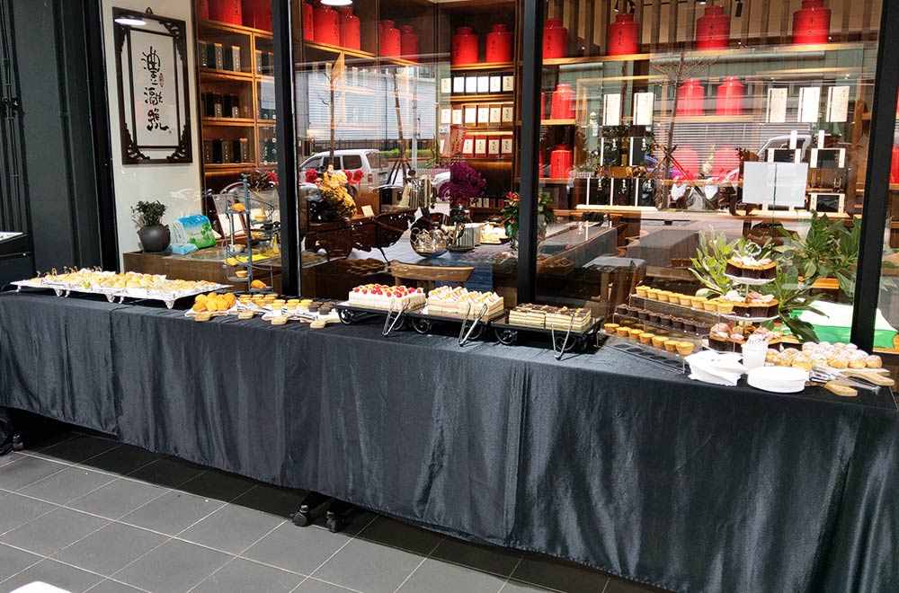 紐柏林國際車業開幕外燴點心