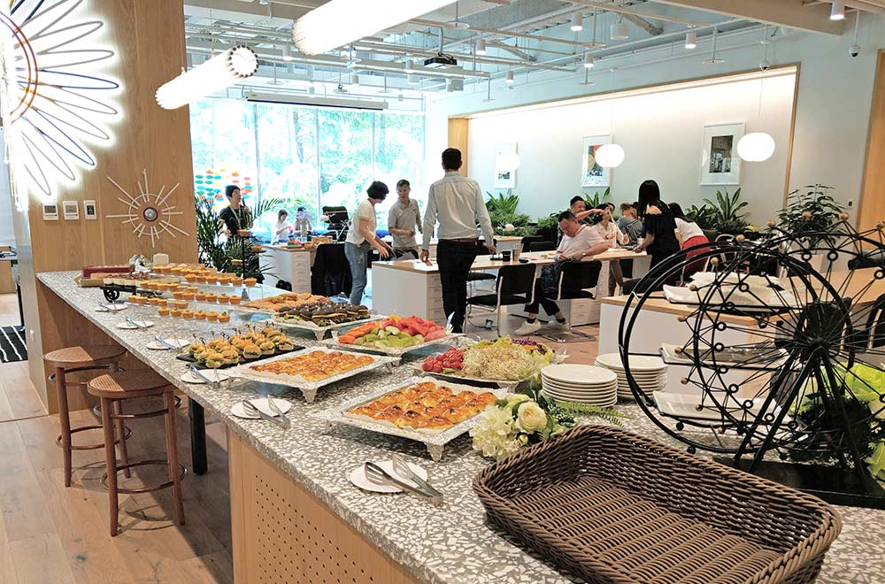 外燴點心-we work 共享辦公室開幕VIP迎賓