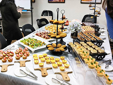 外燴點心-貴金屬公司年終慶祝