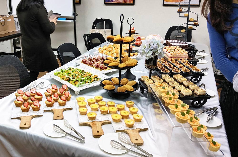 外燴點心-貴金屬公司年終慶祝