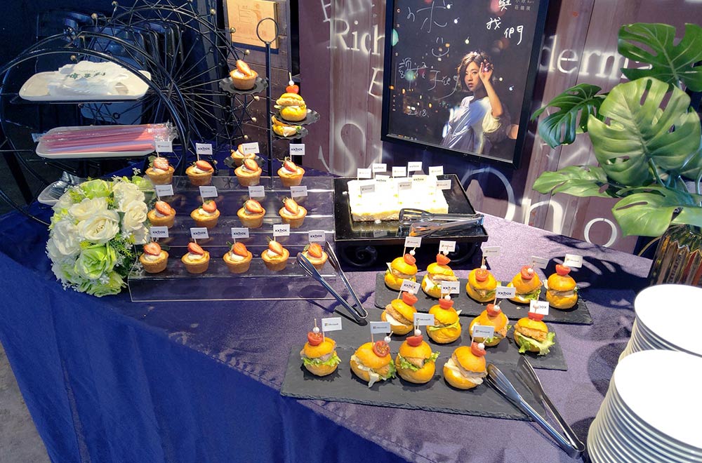 外燴點心-微軟KKBOX記者會