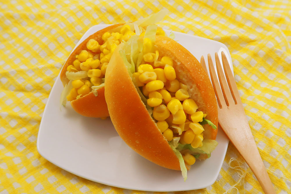 茶會點心-玉米小餐包(素)