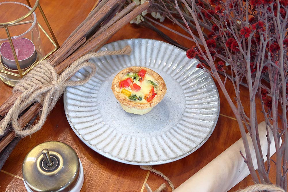 茶會點心-鮮蔬鹹派