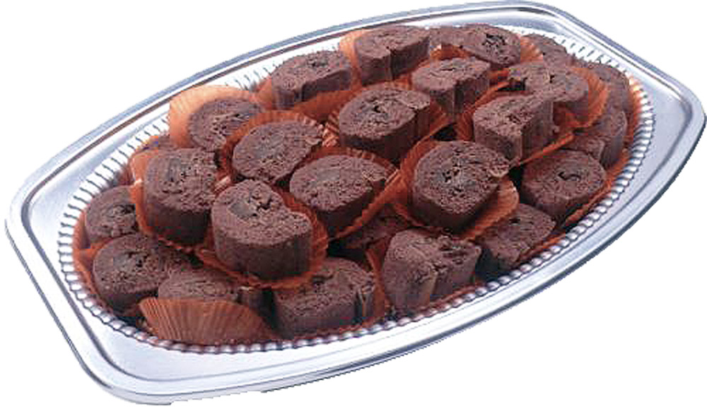 茶會點心-巧克力脆片瑞士捲