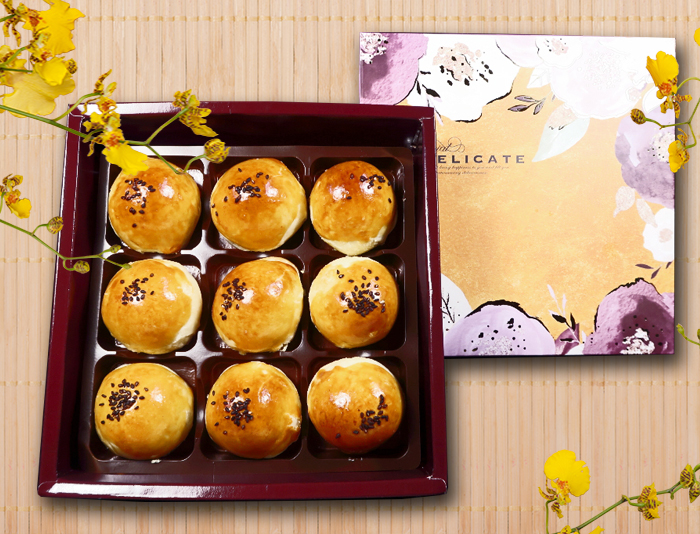 伴手禮-綜合蛋黃酥禮盒(9入)